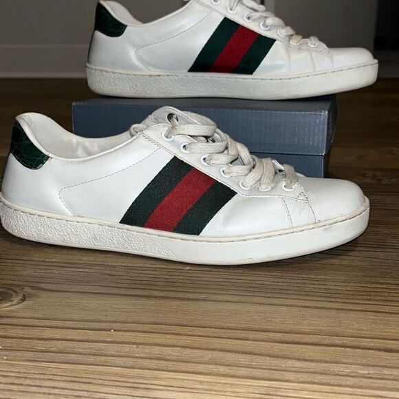 Men’s Gucci Ace Sneakers - Picture 1 of 4